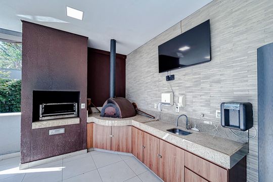 Área comum - Churrasqueira de apartamento à venda com 2 quartos, 67m² em Vila Aricanduva, São Paulo