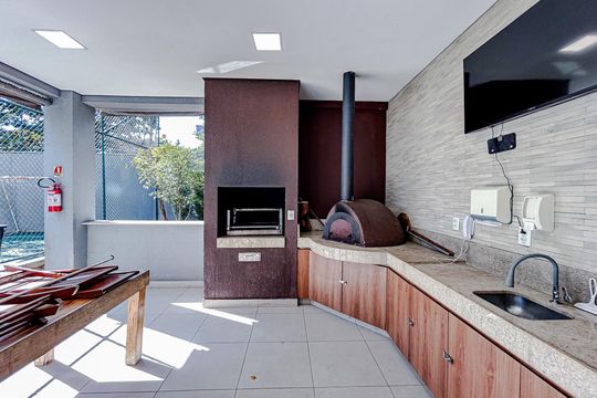 Área comum - Churrasqueira de apartamento à venda com 2 quartos, 67m² em Vila Aricanduva, São Paulo