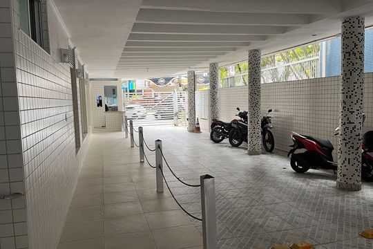 Área comum de apartamento para alugar com 1 quarto, 40m² em Gonzaga, Santos