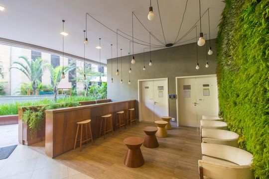 Área comum de apartamento para alugar com 2 quartos, 70m² em Empresarial 18 do Forte, Barueri