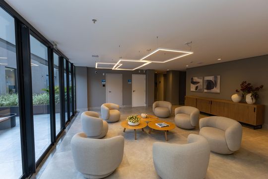 Área comum de apartamento para alugar com 2 quartos, 66m² em Vale do Sereno, Nova Lima