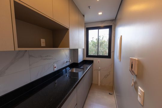 Área de Serviço de apartamento para alugar com 2 quartos, 66m² em Vale do Sereno, Nova Lima