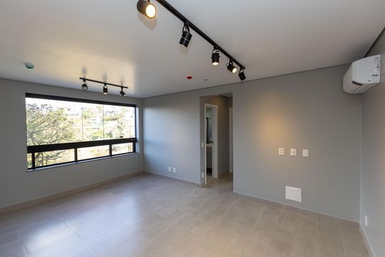 Sala 1 de apartamento para alugar com 2 quartos, 66m² em Vale do Sereno, Nova Lima
