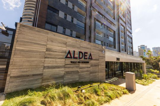 Fachada de apartamento para alugar com 1 quarto, 43m² em Vale do Sereno, Nova Lima