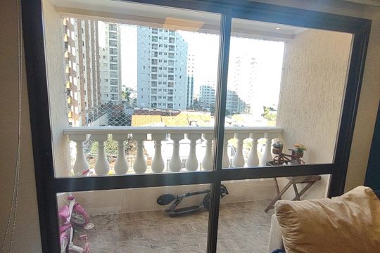 Varanda de apartamento à venda com 2 quartos, 73m² em Santo Antônio, São Caetano do Sul
