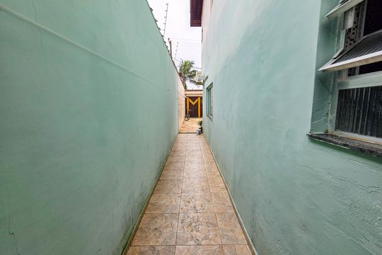 Quintal de casa para alugar com 3 quartos, 180m² em Vila Caiçara, Praia Grande