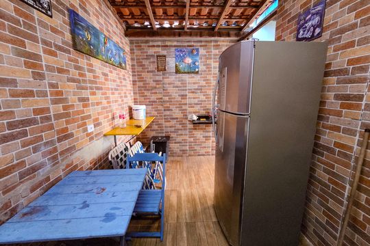 Área de Serviço de casa para alugar com 3 quartos, 180m² em Vila Caiçara, Praia Grande