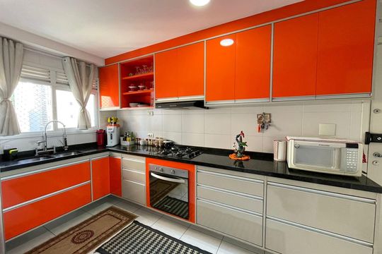 Cozinha de apartamento à venda com 2 quartos, 104m² em Tatuapé, São Paulo