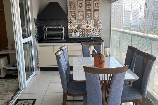 Varanda de apartamento à venda com 2 quartos, 104m² em Tatuapé, São Paulo