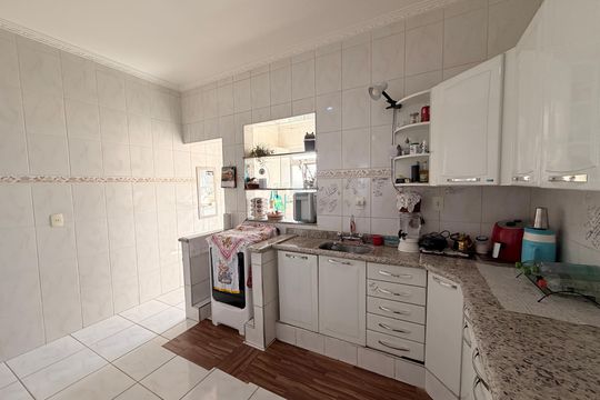 Cozinha de apartamento à venda com 3 quartos, 117m² em Centro, Jundiaí
