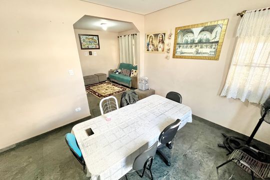 Sala de Jantar de casa à venda com 5 quartos, 246m² em Vila Isolina Mazzei, São Paulo
