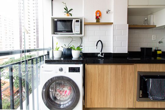 Área de Serviço de apartamento à venda com 2 quartos, 46m² em Perdizes, São Paulo