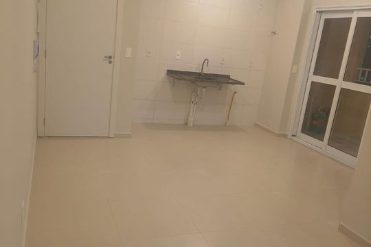 Cozinha de apartamento para alugar com 2 quartos, 51m² em Jardim Topazio, São José dos Campos