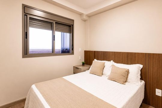 Quarto Suíte de apartamento para alugar com 1 quarto, 30m² em Vila Nova Conceição, São Paulo