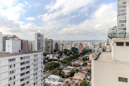 Vista de apartamento para alugar com 3 quartos, 240m² em Santa Cecilia, São Paulo