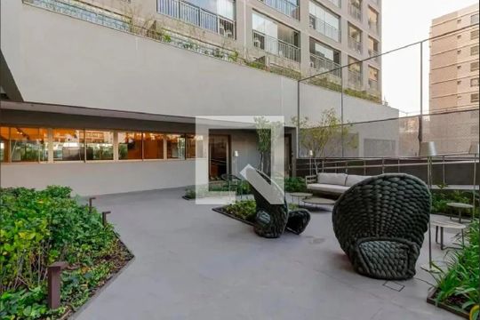 Área comum de apartamento para alugar com 1 quarto, 41m² em Indianópolis, São Paulo
