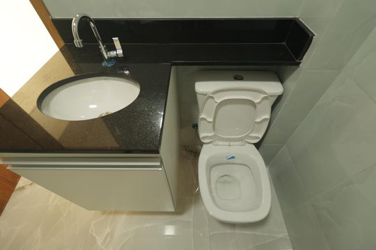 Banheiro de apartamento para alugar com 1 quarto, 30m² em Liberdade, São Paulo