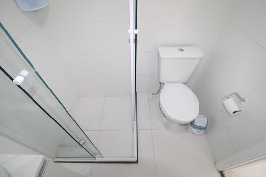 Banheiro de apartamento para alugar com 1 quarto, 31m² em Parada Inglesa, São Paulo