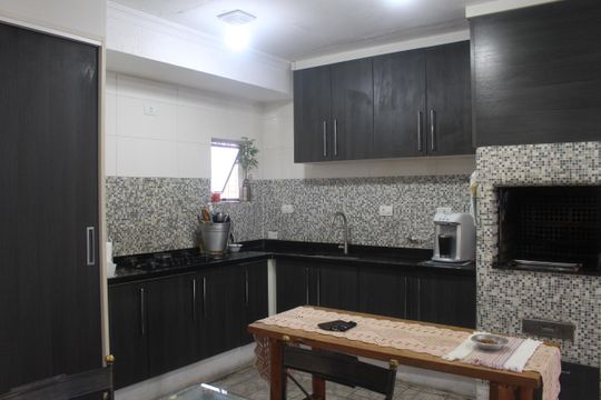 Cozinha de casa à venda com 3 quartos, 240m² em Santa Paula, São Caetano do Sul