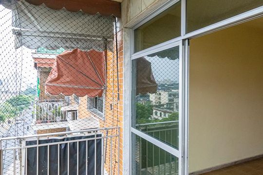 Varanda da Sala de apartamento para alugar com 2 quartos, 81m² em Cordovil, Rio de Janeiro