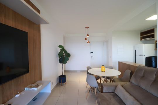 Sala de apartamento para alugar com 3 quartos, 93m² em Quinta da Primavera, Ribeirão Preto