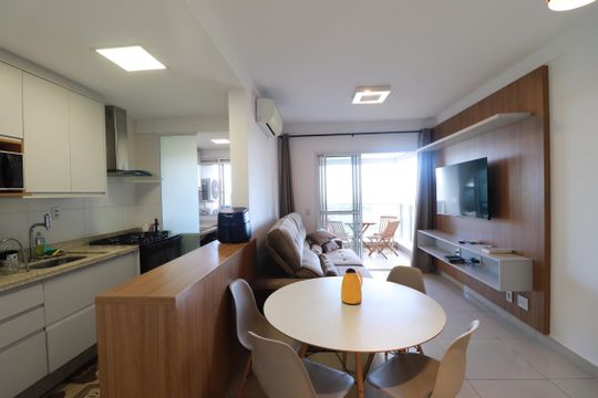 Sala de apartamento para alugar com 3 quartos, 93m² em Quinta da Primavera, Ribeirão Preto