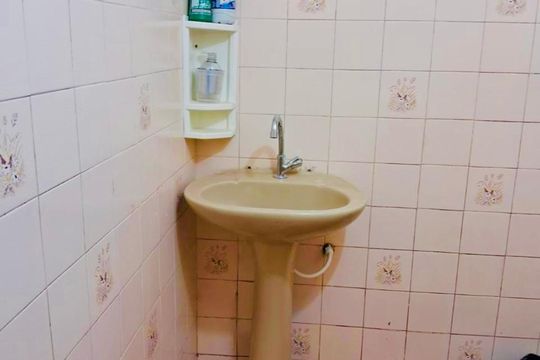Banheiro de apartamento à venda com 2 quartos, 58m² em Vila Sabrina, São Paulo
