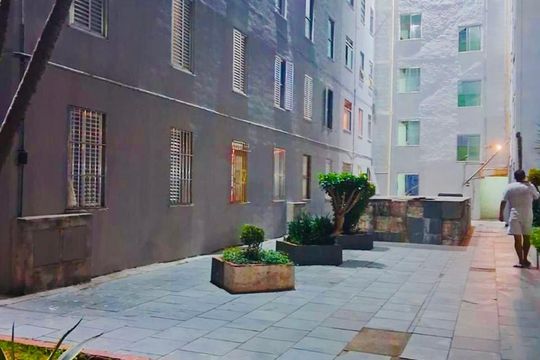 Área externa de apartamento à venda com 2 quartos, 58m² em Vila Sabrina, São Paulo