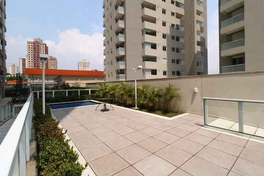 Área Comum - Piscina de apartamento à venda com 2 quartos, 70m² em Parque das Nações, Santo André