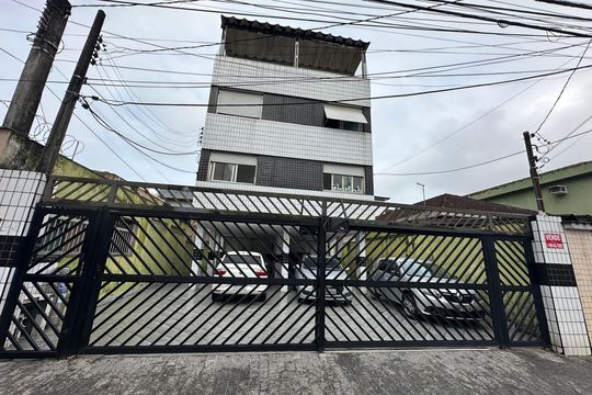 Fachada do Prédio de apartamento para alugar com 2 quartos, 68m² em Vila Valenca, São Vicente