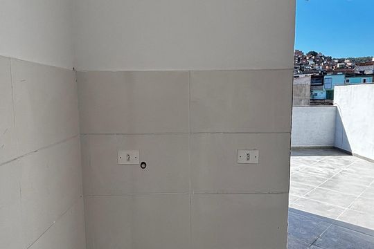 Cobertura - Area de Serviço de apartamento à venda com 2 quartos, 120m² em Vila Suíça, Santo André