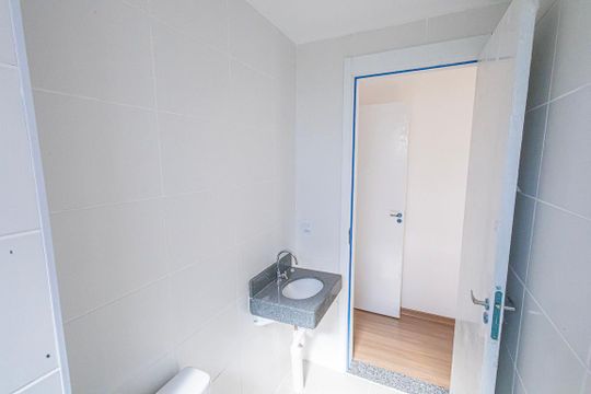 Suite de apartamento à venda com 2 quartos, 45m² em Paquetá, Belo Horizonte