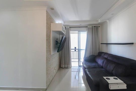 Sala de apartamento à venda com 2 quartos, 52m² em Vila Bela, São Paulo