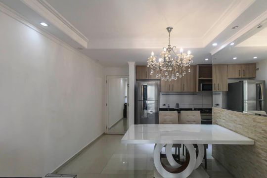 Sala de apartamento à venda com 2 quartos, 52m² em Vila Bela, São Paulo
