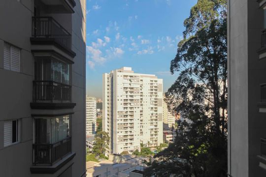 Varanda da Sala de apartamento à venda com 2 quartos, 52m² em Vila Bela, São Paulo