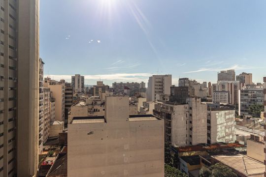 Vista do Quarto de apartamento para alugar com 1 quarto, 35m² em Vila Buarque, São Paulo