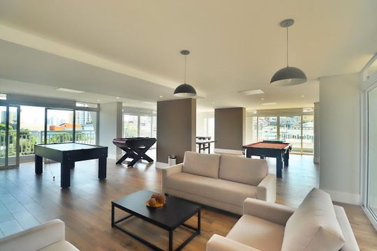 Sala de Jogos de apartamento para alugar com 1 quarto, 38m² em Santa Terezinha, Santo André
