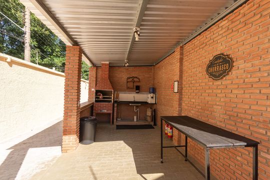 Área comum - Churrasqueira de apartamento para alugar com 3 quartos, 90m² em Jardim Campos Eliseos, Campinas