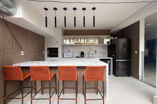 Área comum - Churrasqueira de apartamento para alugar com 2 quartos, 68m² em Serrano, Belo Horizonte