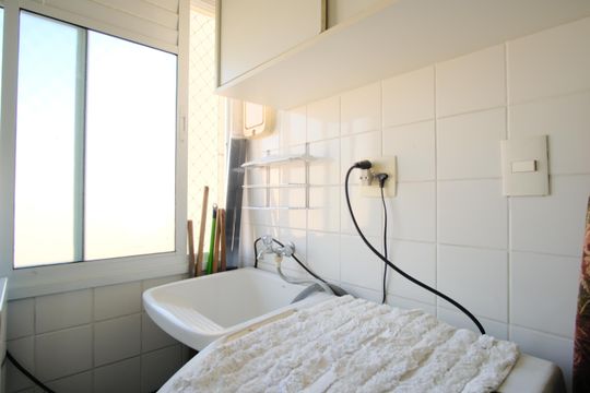 Área de Serviço de apartamento à venda com 1 quarto, 50m² em Chácara Califórnia, São Paulo