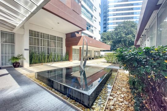 Área comum de apartamento para alugar com 1 quarto, 85m² em Cidade Monções, São Paulo