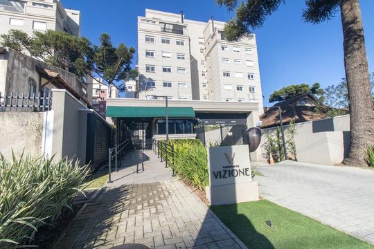 Fachada do Condominio de apartamento à venda com 4 quartos, 126m² em Vila Izabel, Curitiba