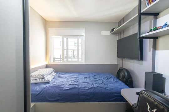 Quarto 2 de apartamento à venda com 4 quartos, 126m² em Vila Izabel, Curitiba