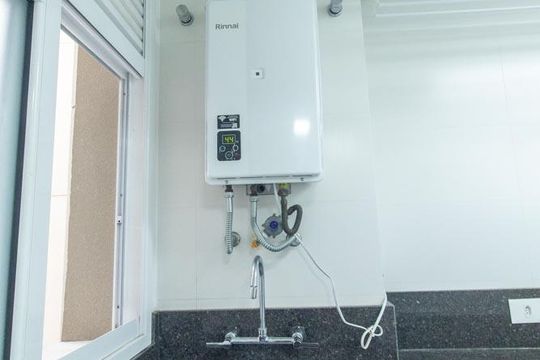 Área de Serviço de apartamento à venda com 4 quartos, 126m² em Vila Izabel, Curitiba