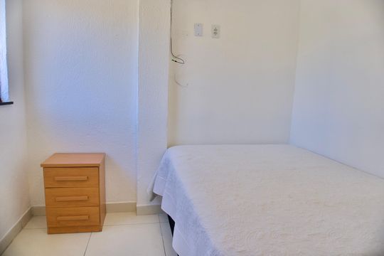 Quarto - Cama de kitnet/studio para alugar com 1 quarto, 30m² em João Pinheiro, Belo Horizonte