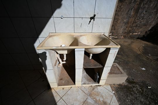 Área de serviço de casa para alugar com 3 quartos, 250m² em Res. Araguaia, Goiânia