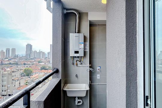 Varanda de apartamento para alugar com 2 quartos, 45m² em Tatuapé, São Paulo