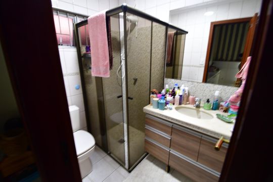 Banheiro Suíte de apartamento para alugar com 3 quartos, 120m² em Jardim Planalto, Campinas