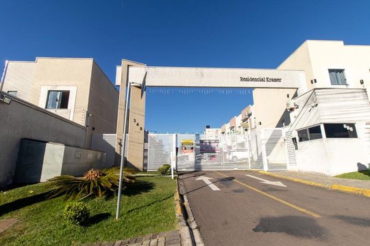 Fachada do Condominio de casa de condomínio à venda com 3 quartos, 130m² em Alto Boqueirão, Curitiba