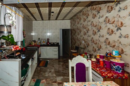 Cozinha de casa à venda com 3 quartos, 80m² em Trevo, Belo Horizonte